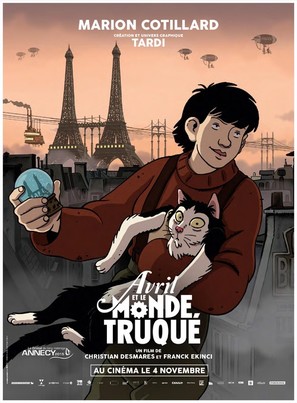 Avril et le monde truqu&eacute; - French Movie Poster (thumbnail)