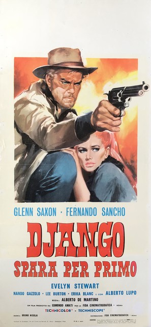 Django spara per primo - Italian Movie Poster (thumbnail)