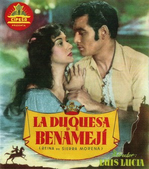 La duquesa de Benamej&iacute; - Spanish Movie Poster (thumbnail)