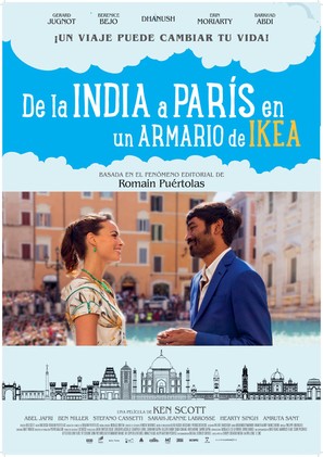 The Extraordinary Journey of the Fakir - Spanish Movie Poster (thumbnail)