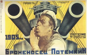 Bronenosets Potyomkin - Russian Movie Poster (thumbnail)