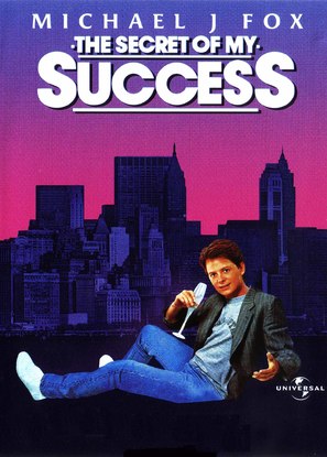 The Secret of My Success - DVD movie cover (thumbnail)