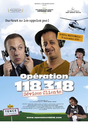 Op&eacute;ration 118 318 s&eacute;vices clients - French Movie Poster (thumbnail)