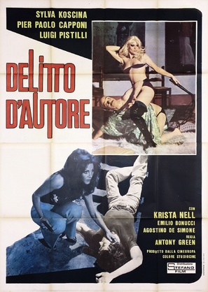 Delitto d&#039;autore - Italian Movie Poster (thumbnail)