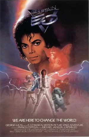 Captain EO Poster