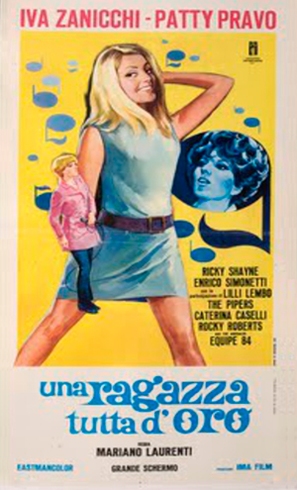 Una ragazza tutta d&#039;oro - Italian Movie Poster (thumbnail)