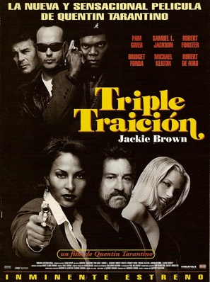 Jackie Brown - Argentinian Advance movie poster (thumbnail)