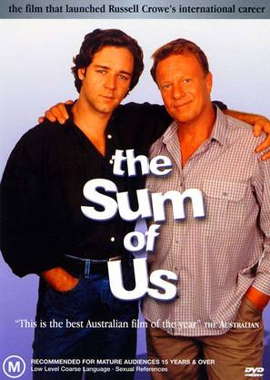 The Sum of Us - Australian DVD movie cover (thumbnail)