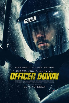 Officer Down - British Movie Poster (thumbnail)