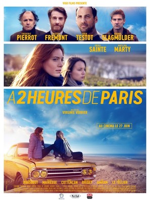 A 2 heures de Paris - French Movie Poster (thumbnail)