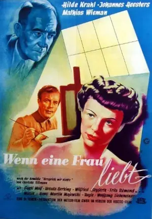 Wenn eine Frau liebt - German Movie Poster (thumbnail)