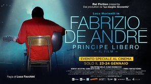 Fabrizio De Andr&eacute;: Principe libero - Italian Movie Poster (thumbnail)