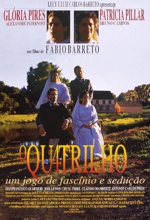 O Quatrilho - Brazilian Movie Poster (thumbnail)