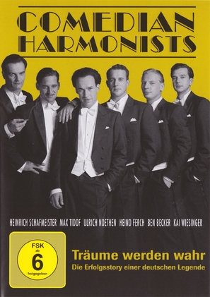 Comedian Harmonists - German DVD movie cover (thumbnail)
