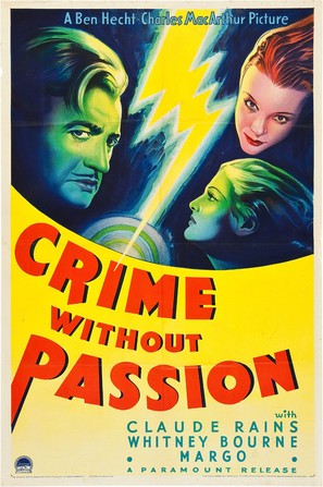 Crime Without Passion - Movie Poster (thumbnail)