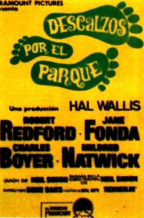 Barefoot in the Park - Spanish Movie Poster (thumbnail)