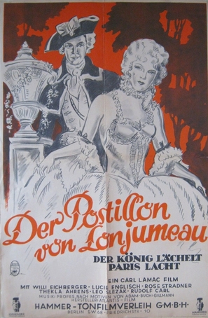 Der K&ouml;nig l&auml;chelt - Paris lacht - German Movie Poster (thumbnail)