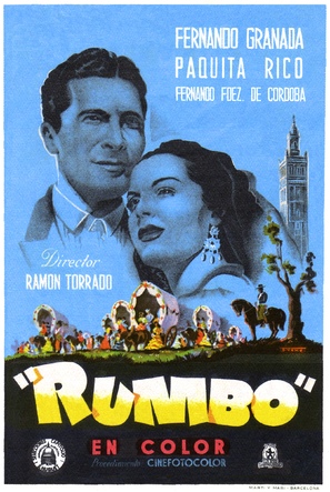 Rumbo - Spanish Movie Poster (thumbnail)