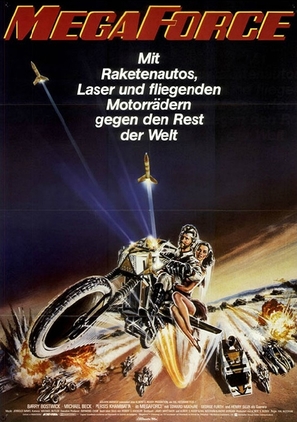 Megaforce - German Movie Poster (thumbnail)