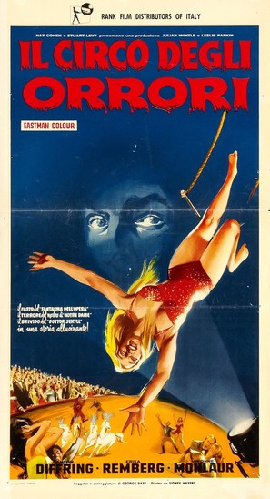 Circus of Horrors - Italian Movie Poster (thumbnail)