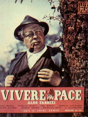 Vivere in pace - Italian Movie Poster (thumbnail)