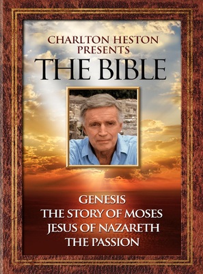 Charlton Heston Presents the Bible - DVD movie cover (thumbnail)