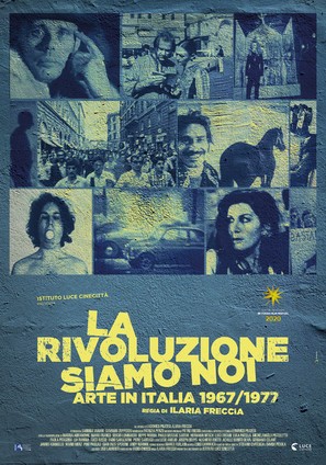 La Rivoluzione Siamo Noi (Arte in Italia 1967/1977) - Italian Movie Poster (thumbnail)