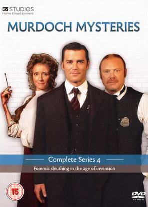 &quot;Murdoch Mysteries&quot; - British DVD movie cover (thumbnail)