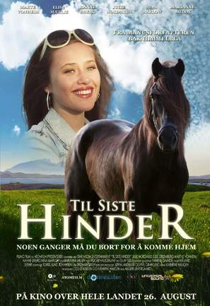Til siste hinder - Norwegian Movie Poster (thumbnail)