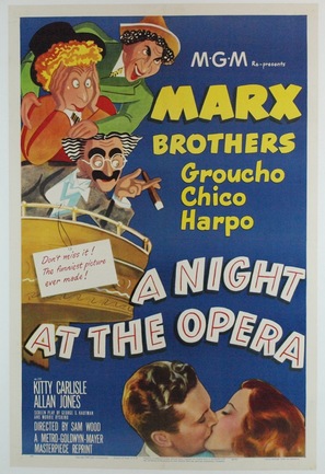 A Night at the Opera - Movie Poster (thumbnail)
