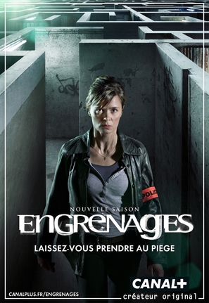 &quot;Engrenages&quot; - French Movie Poster (thumbnail)