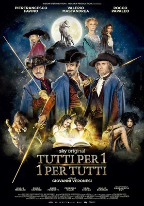 Tutti per 1 - 1 per tutti - Italian Movie Poster (thumbnail)
