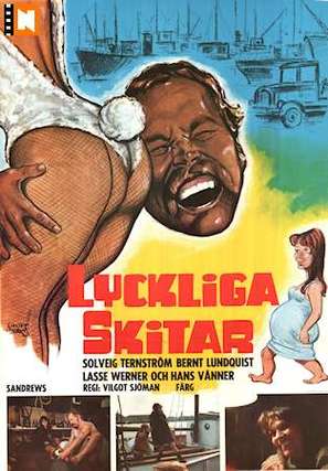 Lyckliga skitar - Swedish Movie Poster (thumbnail)