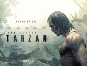 The Legend of Tarzan - British Movie Poster (thumbnail)