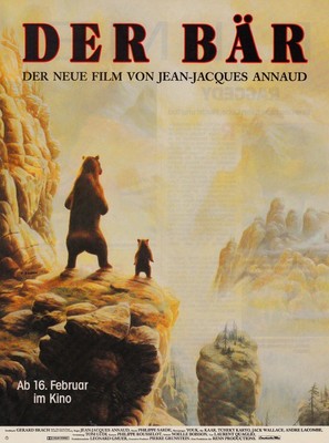 L&#039;ours - German Movie Poster (thumbnail)