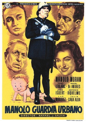 Manolo guardia urbano - Spanish Movie Poster (thumbnail)