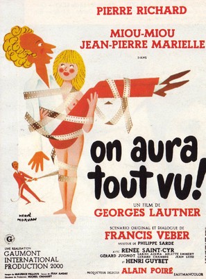On aura tout vu - French Movie Poster (thumbnail)