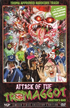 Attack of the Tromaggot - German DVD movie cover (thumbnail)