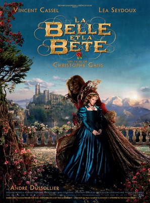 La belle &amp; la b&ecirc;te - French Movie Poster (thumbnail)