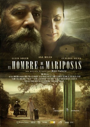 El hombre de las mariposas - Spanish Movie Poster (thumbnail)