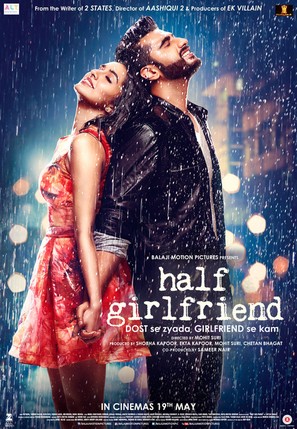 Half Girlfriend - Indian Movie Poster (thumbnail)