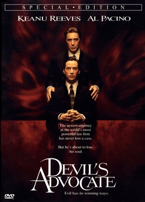 The Devil&#039;s Advocate - DVD movie cover (thumbnail)