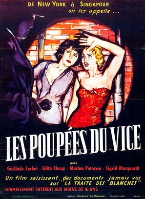 Meisjes in Gevaar - French Movie Poster (thumbnail)