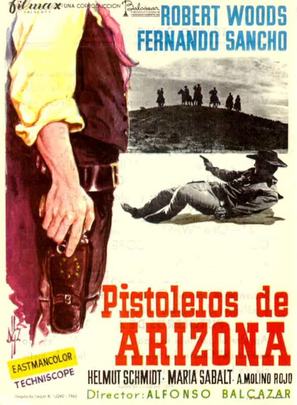 Pistoleros de Arizona - Spanish Movie Poster (thumbnail)