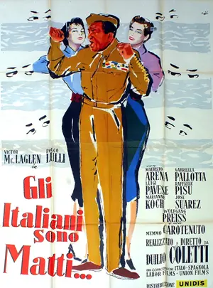 Gli italiani sono matti Poster
