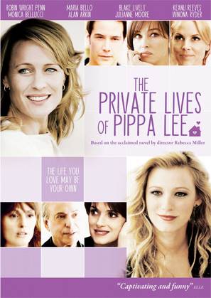 The Private Lives of Pippa Lee - Australian DVD movie cover (thumbnail)