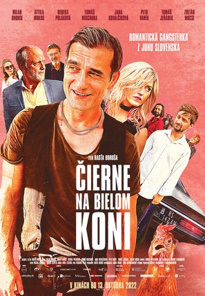 Cierne na bielom koni - Slovak Movie Poster (thumbnail)
