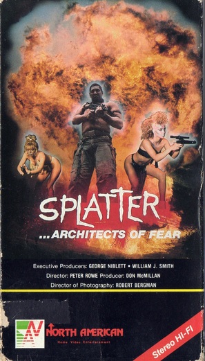 Splatter: Architects of Fear - Movie Cover (thumbnail)