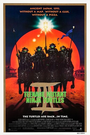 Teenage Mutant Ninja Turtles III - Movie Poster (thumbnail)