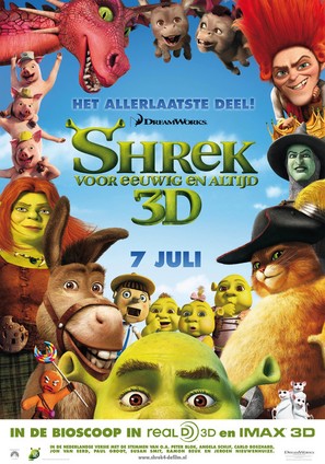 Shrek Forever After - Dutch Movie Poster (thumbnail)